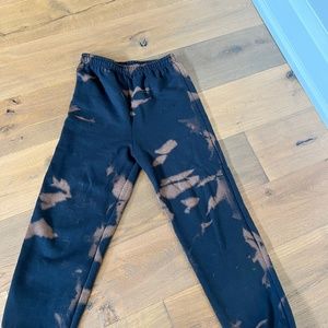Tie dye sweat pants